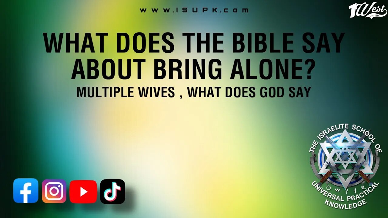 Wednesday Night Scripture Breakdown - #ISUPK Washington DC