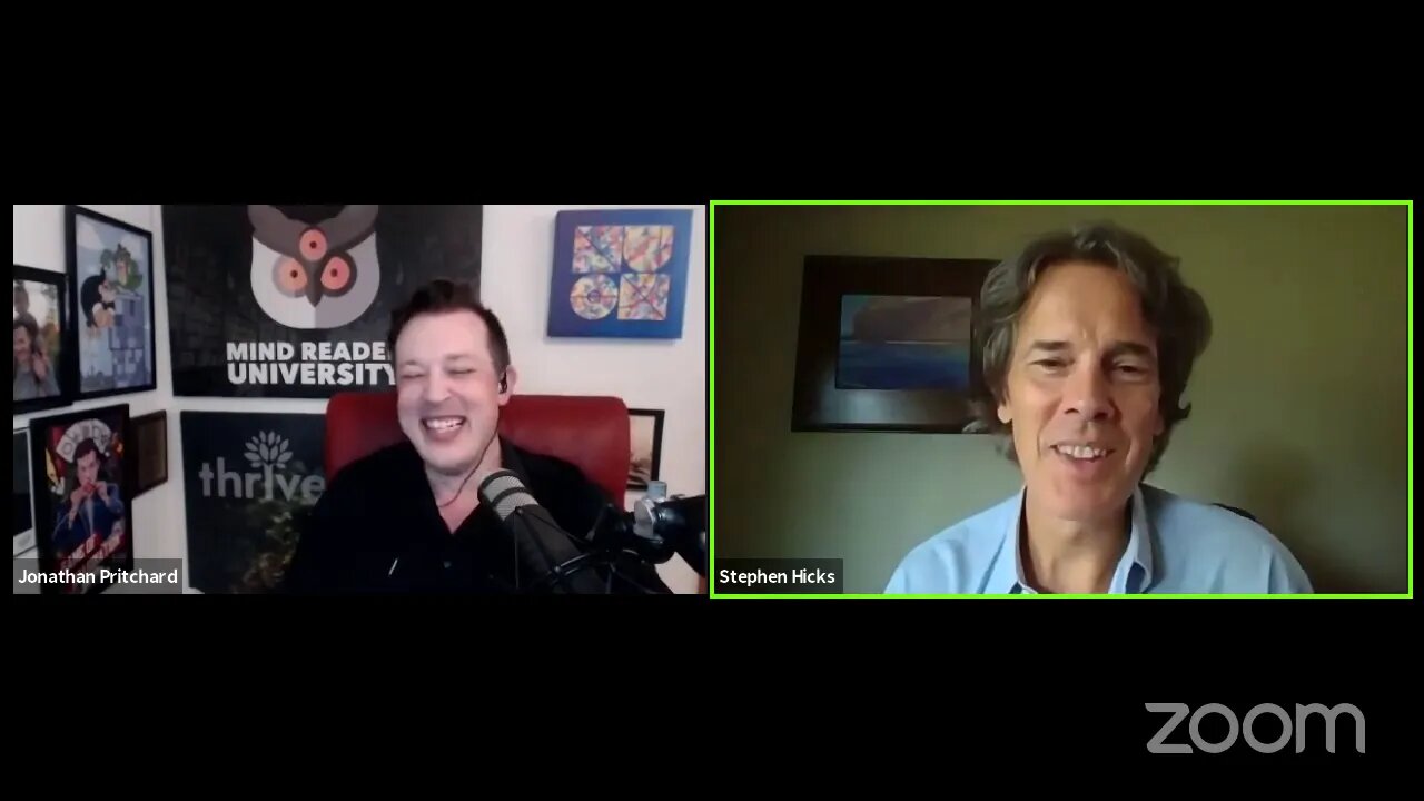 Stephen Hicks Mind Reader University Podcast