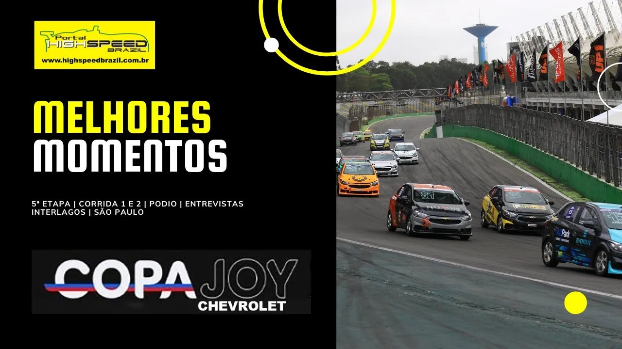 COPA JOY | MELHORES MOMENTOS | 5ª Etapa | CORRIDAS 1 E 2 | ENTREVISTAS | INTERLAGOS | SÃO PAULO