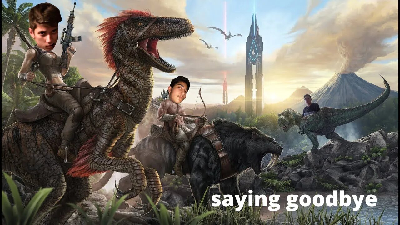 saying goodbye