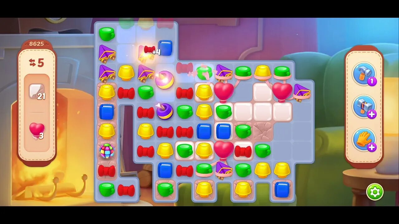 Playrix Homescapes Gameplay Walkthrough Level 8625