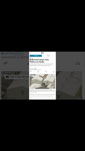 Actors Vote to Join Strike