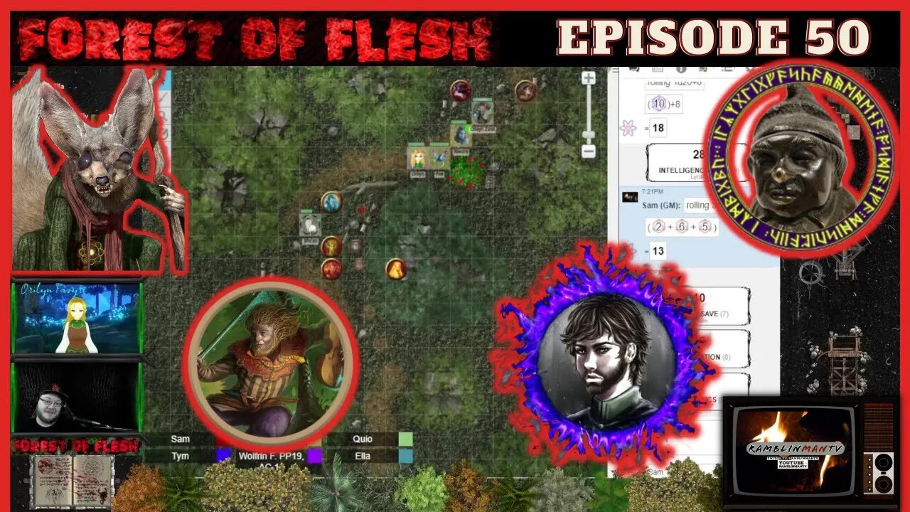 Forest of Flesh Episode 50 | A Fox, a Fool, a Ladder, a Lyre | DnD5e