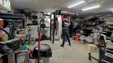 Road to 300lb log press week 4