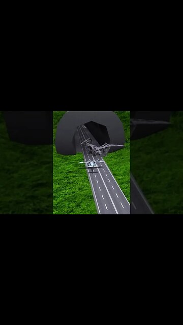 When the pilot tries to fly through a tunnel With the MC-400 | Turboprop Flight Simulator #shorts