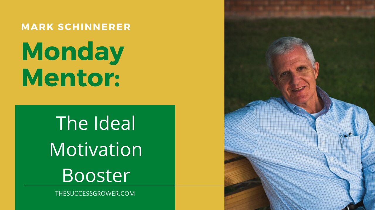 The Ideal Motivation Booster