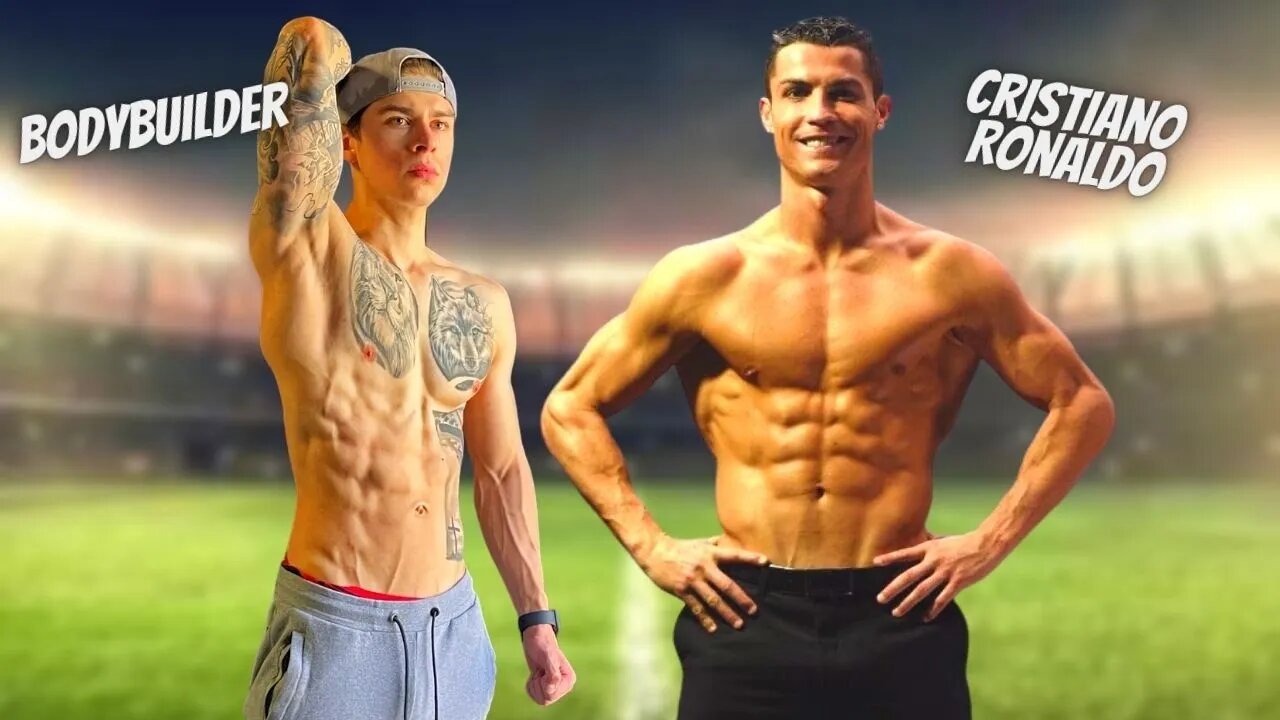 Bodybuilder Lives Like CRISTIANO RONALDO For 24 Hours!