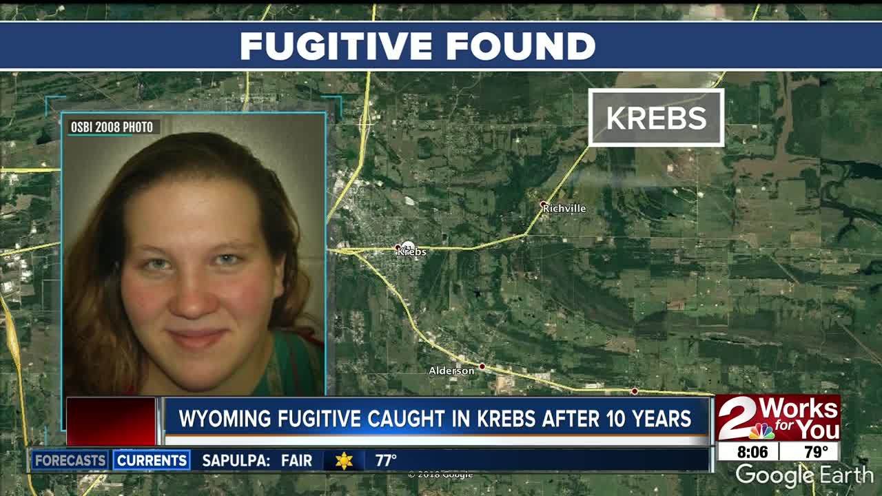 Wyoming fugitive arrested in Oklahoma