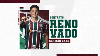 ARTILHEIRO GERMÁN CANO RENOVA COM O FLU ATÉ 2025