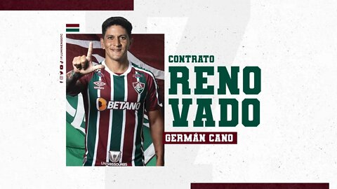ARTILHEIRO GERMÁN CANO RENOVA COM O FLU ATÉ 2025