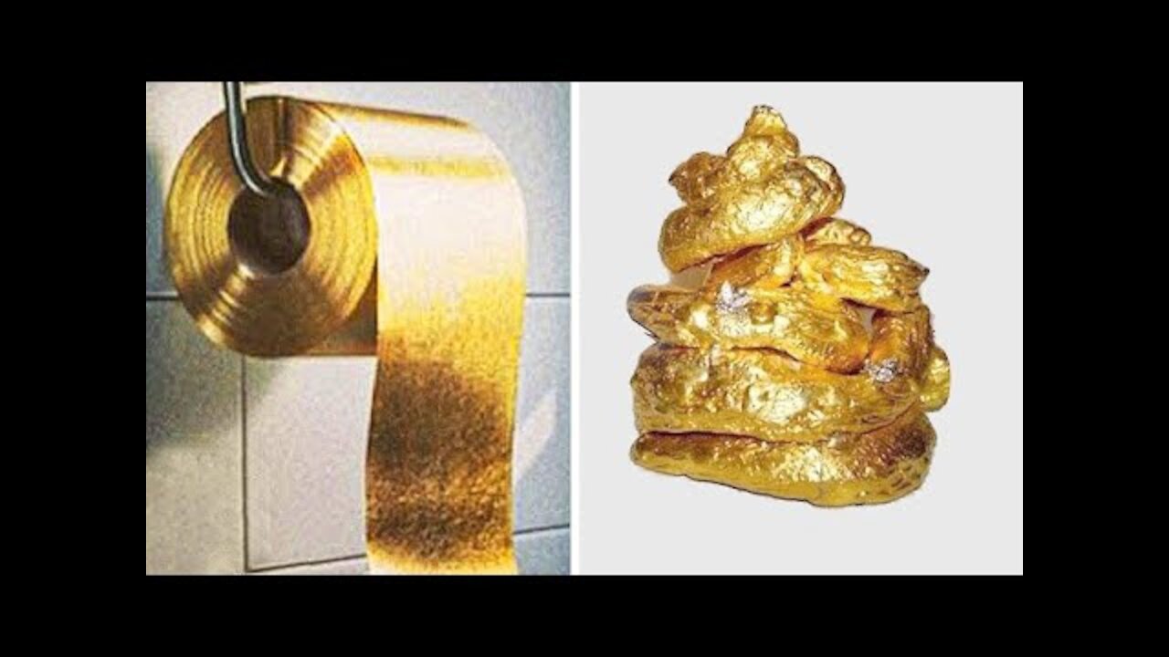 15 WEIRD THINGS MADE OUT OF GOLD