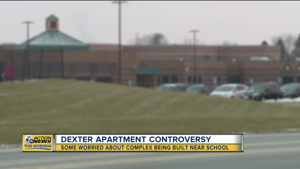 Some Dexter residents worried about apartment complex built near school