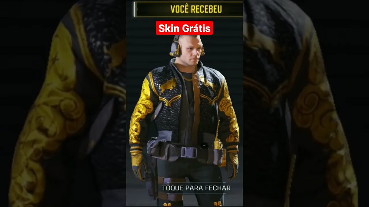 Skin Grátis no loguin gratis #callofduty #callofdutymobile #jogosmobile #codmobile #jogosonline