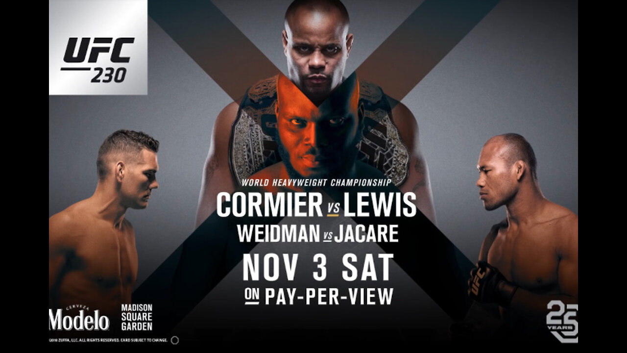 UFC 230 Daniel Cormier Vs. Derrick Lewis Breakdown / Reaction