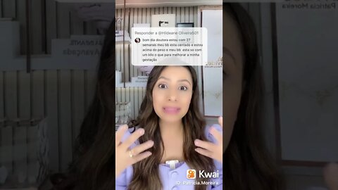 Estou com 27 semanas de gravidez acima do peso e meu bb esta sentado e