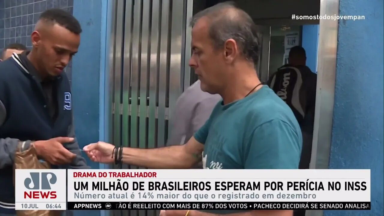Mais de 1 milhão de brasileiros aguardam perícias médicas no INSS