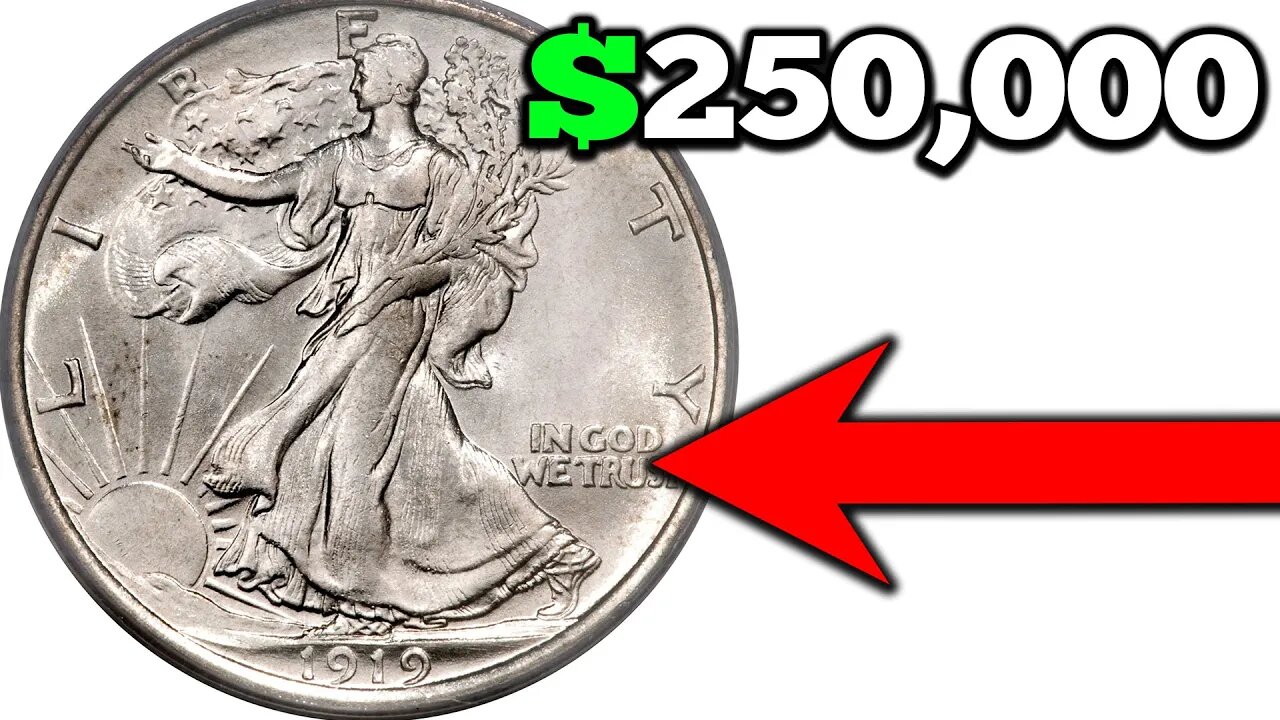 $250,000 Silver Half Dollar Coin Over 100 Years Old!