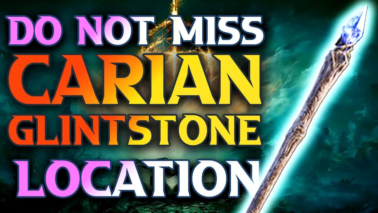 How To Get Carian Glintstone Staff Location Elden Ring