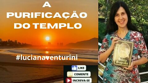 Mateus 21, 12-17 A purificação do templo #lucianaventurini #evangelhodemateus