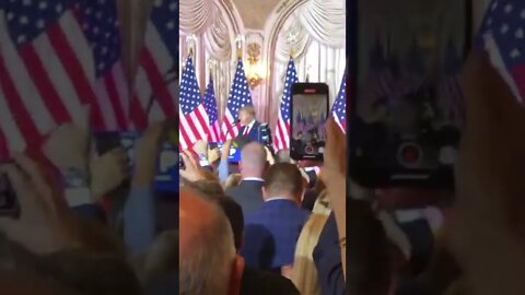 TRUMP live at Maralago announcing his candidacy for 47th President 11-16-22