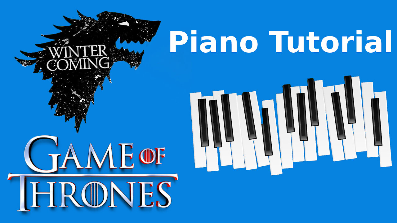 Game of Thrones composed by Ramin Djawadi How to Play Piano Tutorial