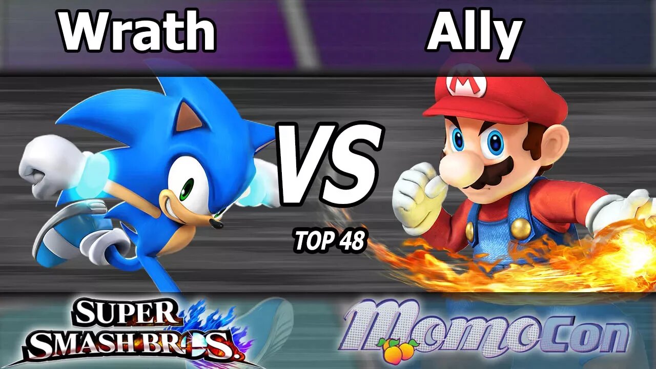 FS|Wrath (Sonic) vs. C9|Ally (Mario) - Wii U Top 48 - Momocon 2017