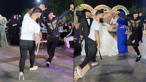 نصيحة لكل بنت إذا ما كان عندو هيك طاقة ما تتزوجبه 😛😄 Amazing Dabke