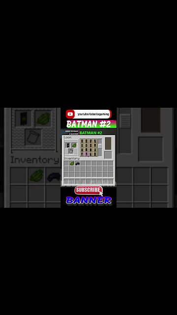 Batman Banner #2 | Minecraft