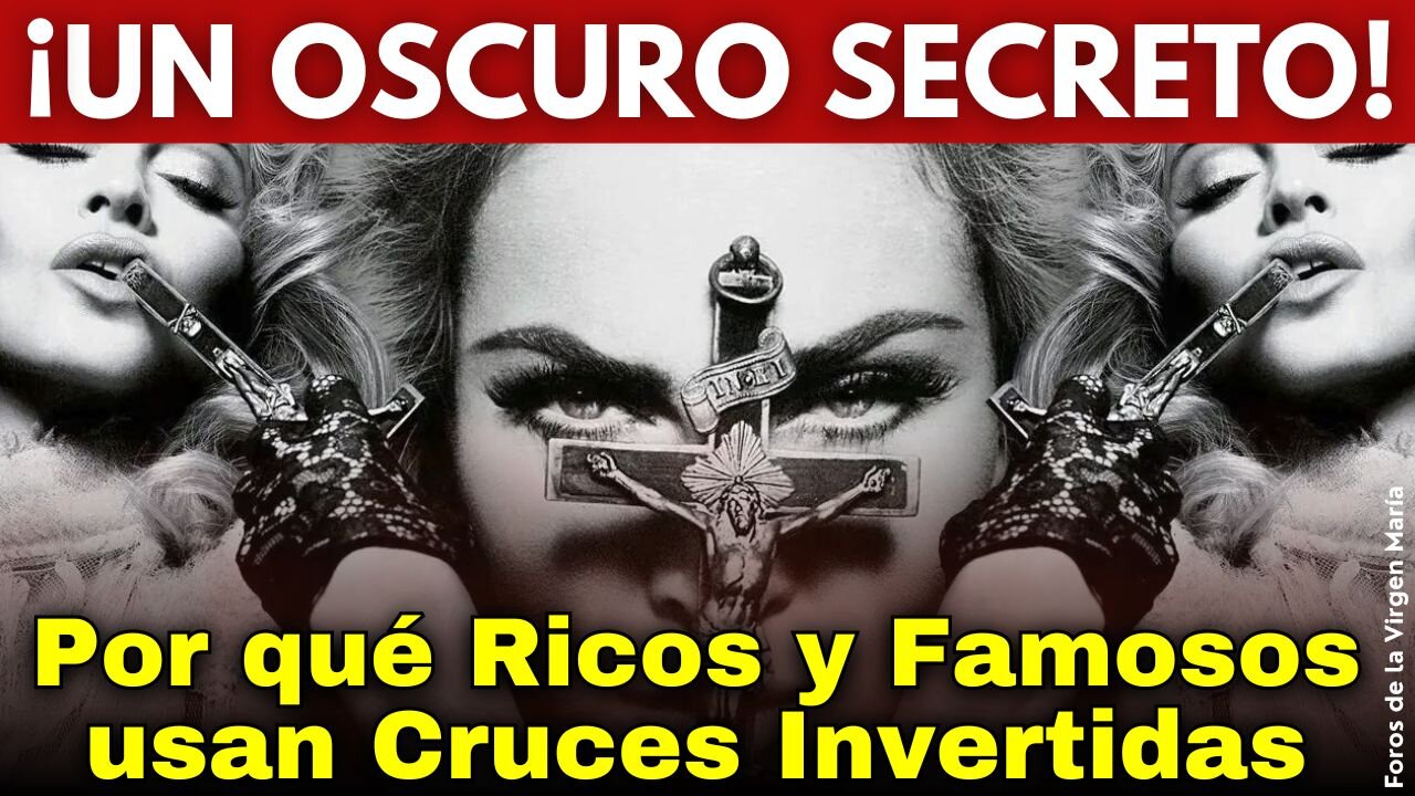 El Significado Oculto de la Cruz Invertida que Usan los Ricos y Famosos ¡Casos increíbles!