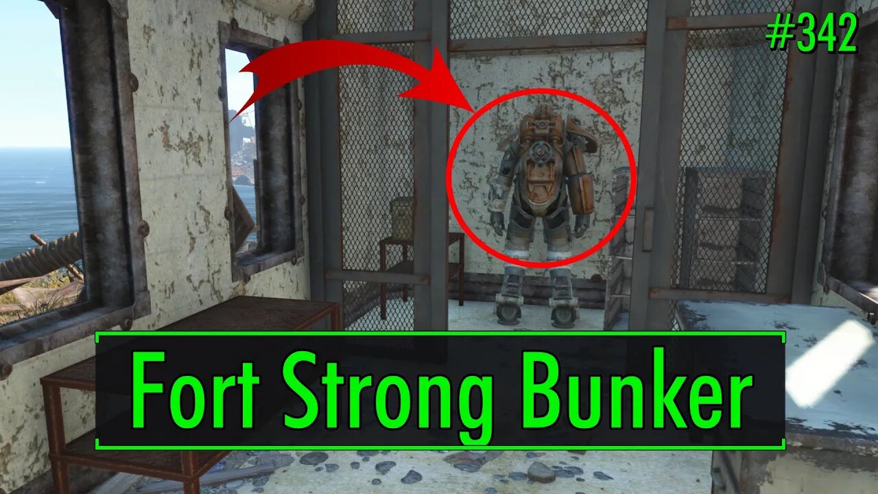 Fallout 4: Hidden Power Armor Suit at Fort Strong - 342