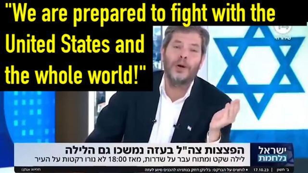 Jewish TV Host Shai Golden Says That Israel is Prepared to Destroy The Whole World