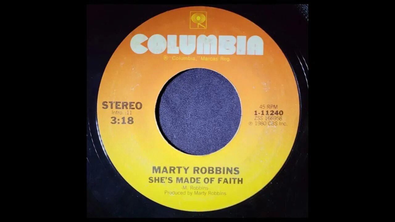 Marty Robbins – She's Made of Faith