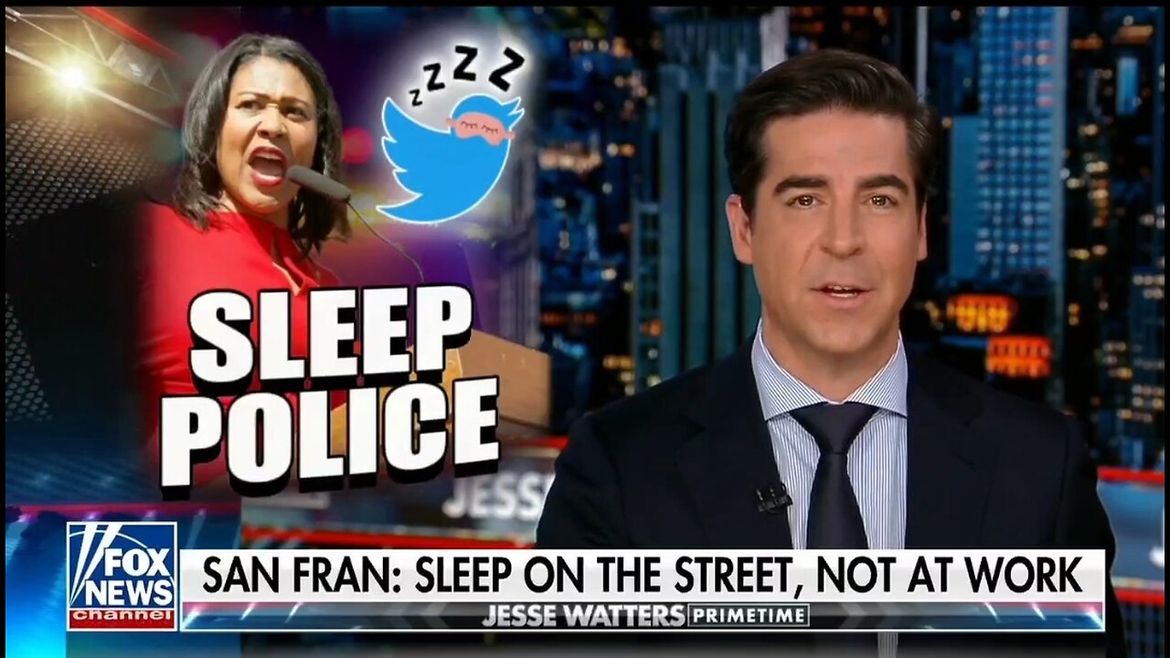 Watters Calls Out SF Mayor For Letting City Fall Apart While She Goes After Musk For Naps