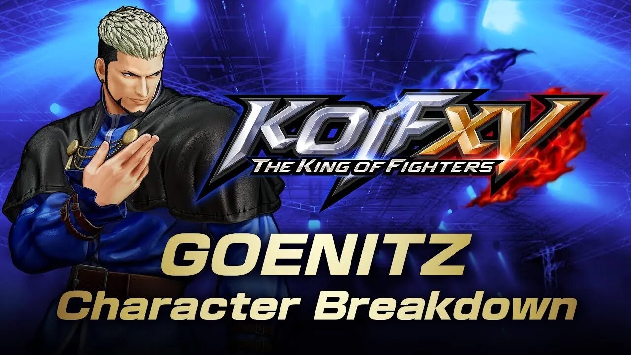 🕹🎮👑🔥【日本語】KOF XV DLC|GOENITZ|Character Breakdown