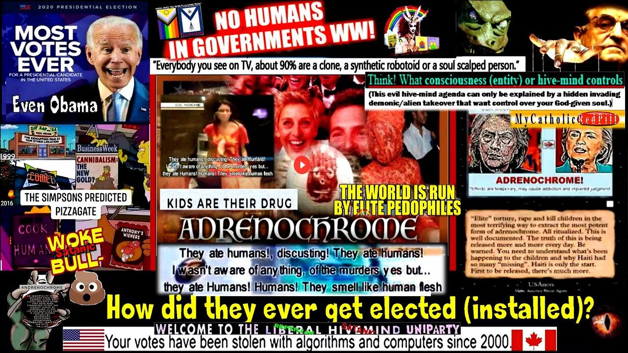Illuminati Slave: “THEY ATE HUMANS!” (Related info and links in description)