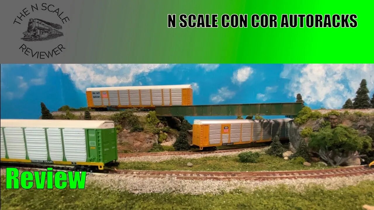 Review: N Scale ConCor Autoracks