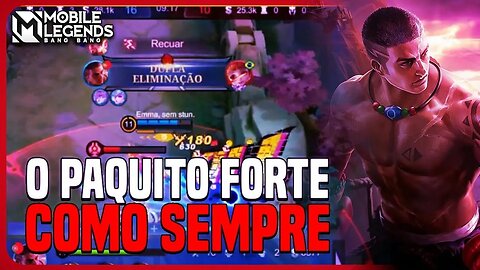 PAQUITO TA FORTE DEMAIS!! | BANGÁLISE #17 | MLBB