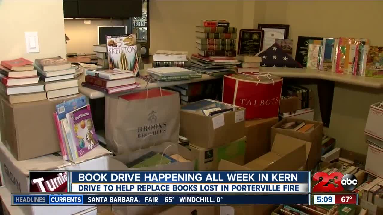 Book drive for Porterville Library