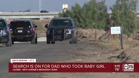 MCSO searching for man who allegedly kidnapped his daughter in south Phoenix