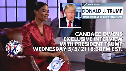 Candace Owens Speaks With President Trump