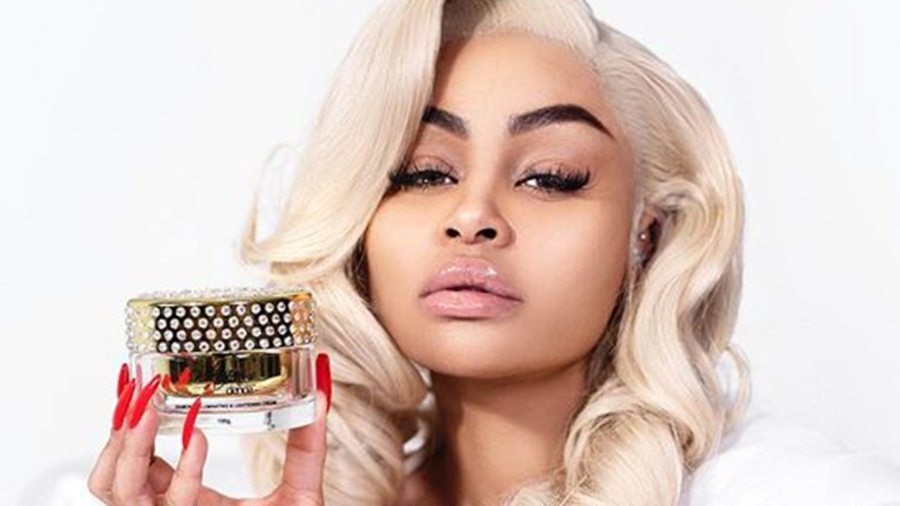 Blac Chyna Promoting Skin Lightening Cream