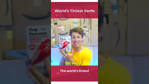 World's tiniest items | #benazelart #brentrivera #brent #stokestwins |