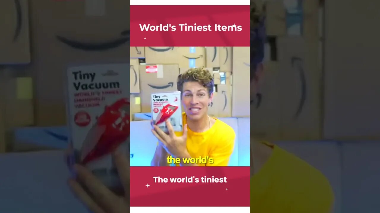 World's tiniest items | #benazelart #brentrivera #brent #stokestwins |