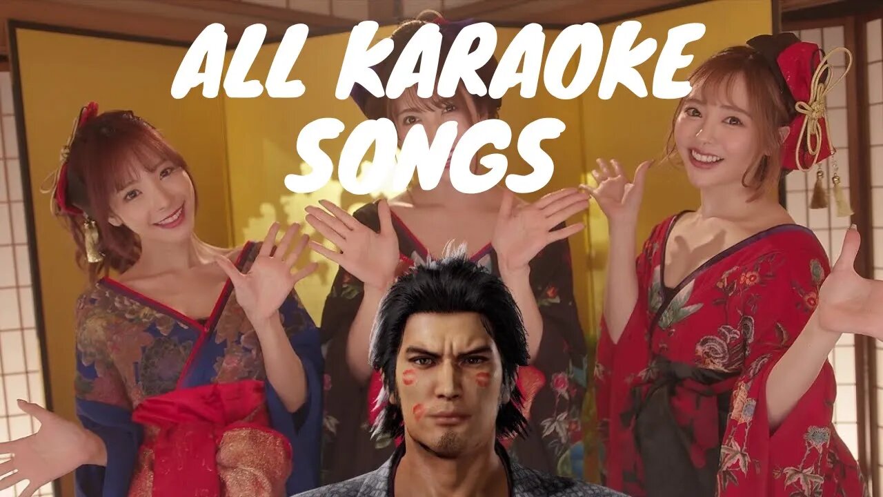 Like A Dragon: Ishin! All Karaoke Songs Mini Game