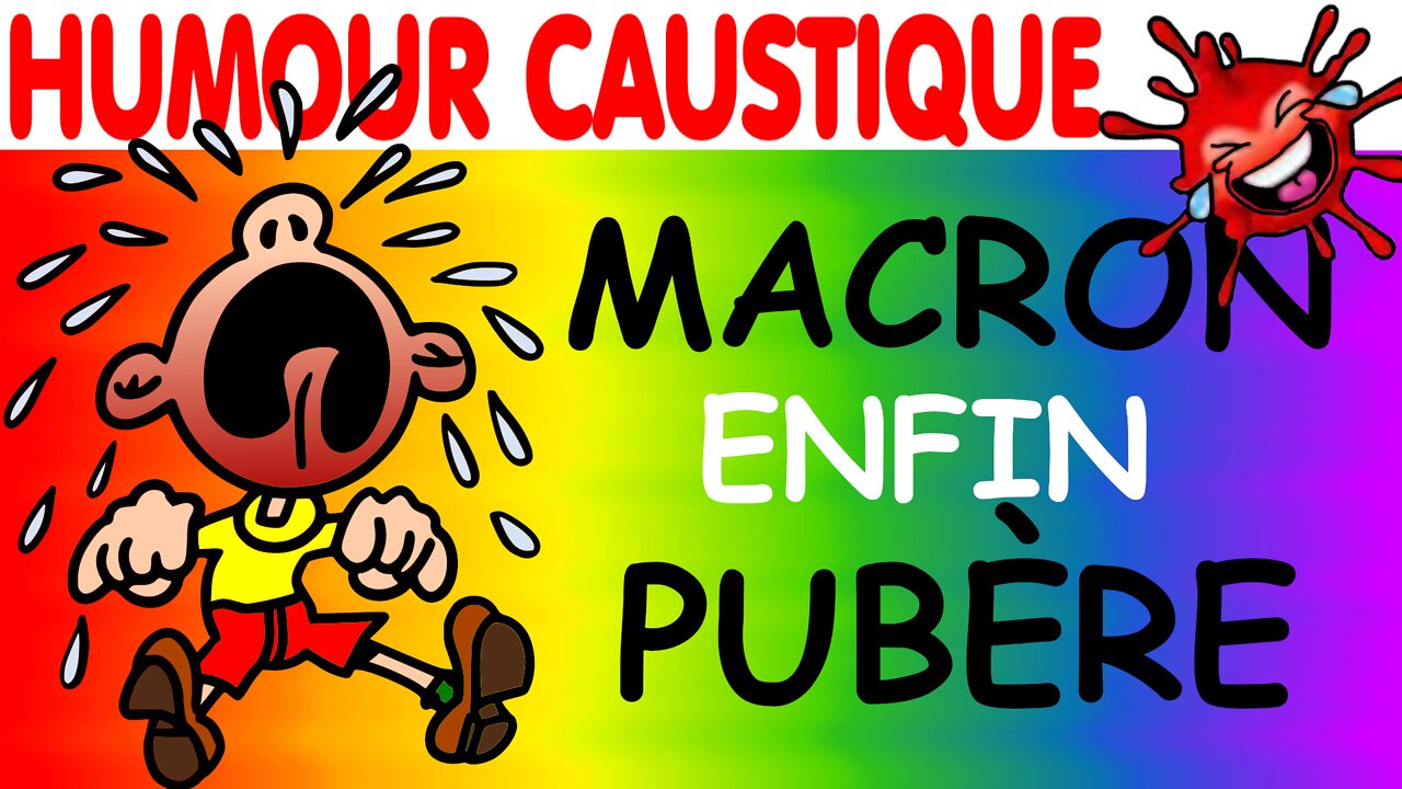 MACRON, enfin pubère, annonce que tout va bien en FRANCE...(16 nov. 2021)