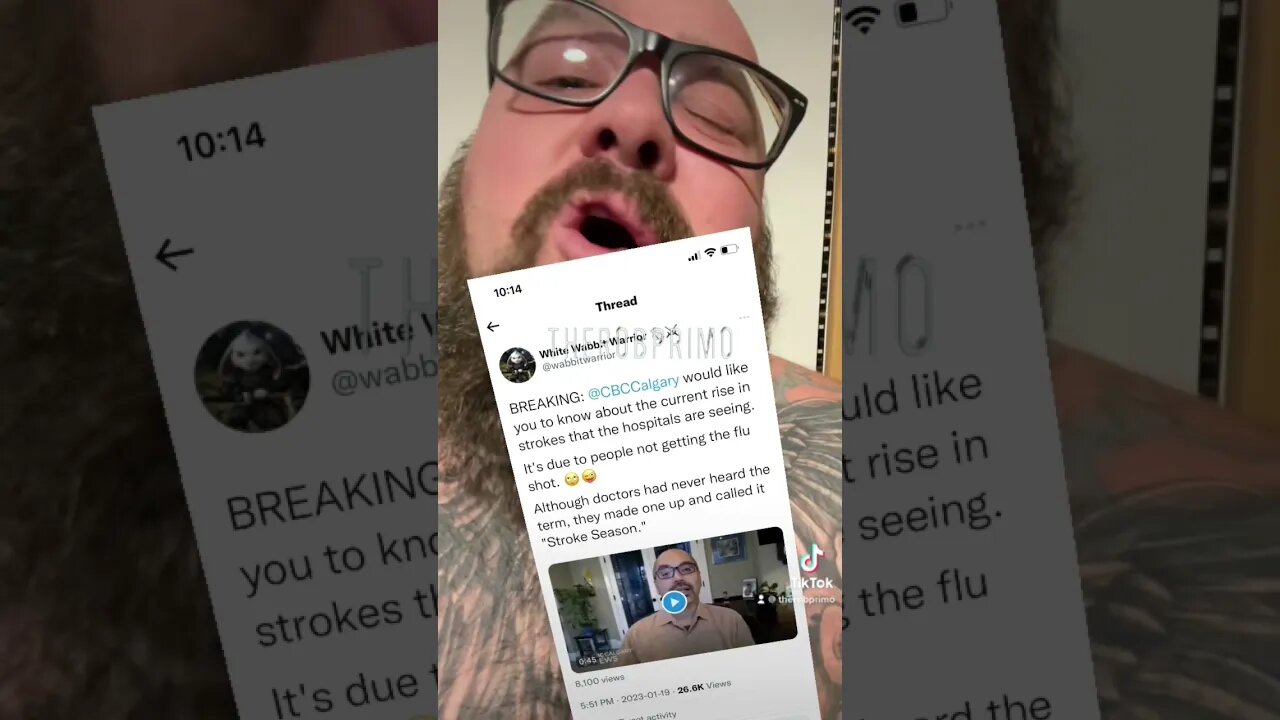 Now we know why hospitals have seen a rise in strokes. #youtubeshorts #youtuber #reel #trending