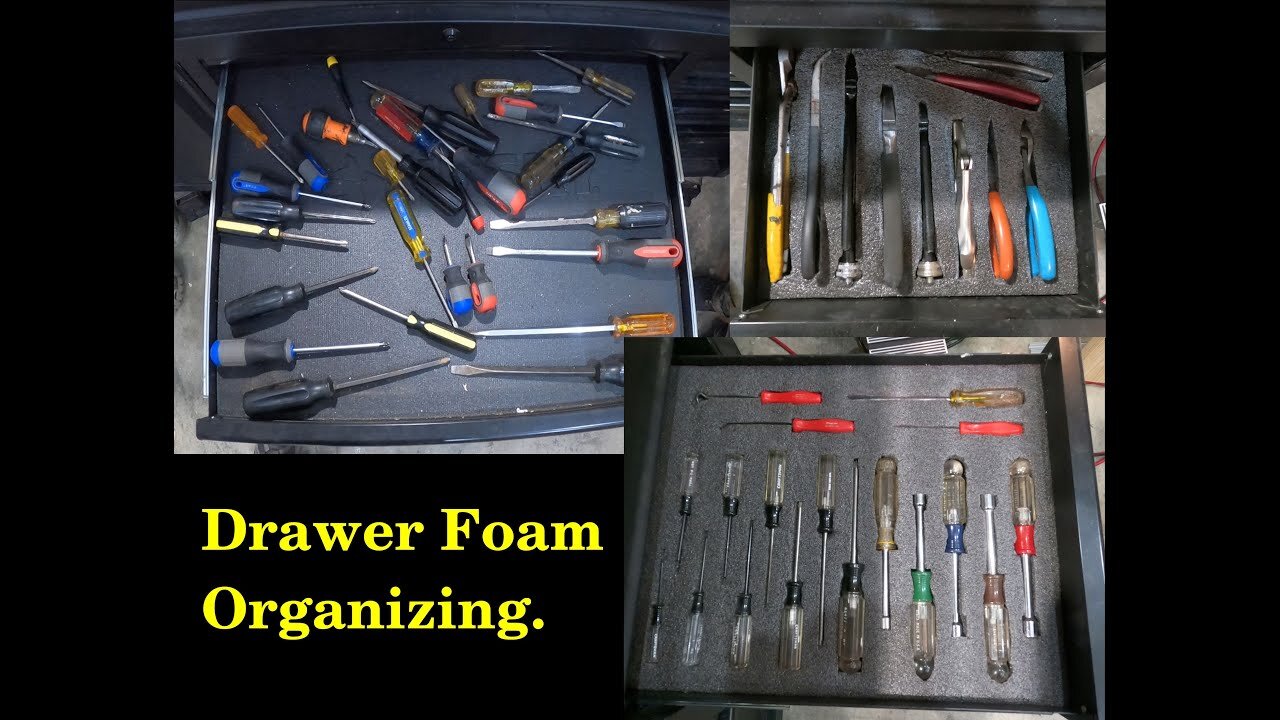 In the shop with DAD - The Best Way to Organize Tool Drawers