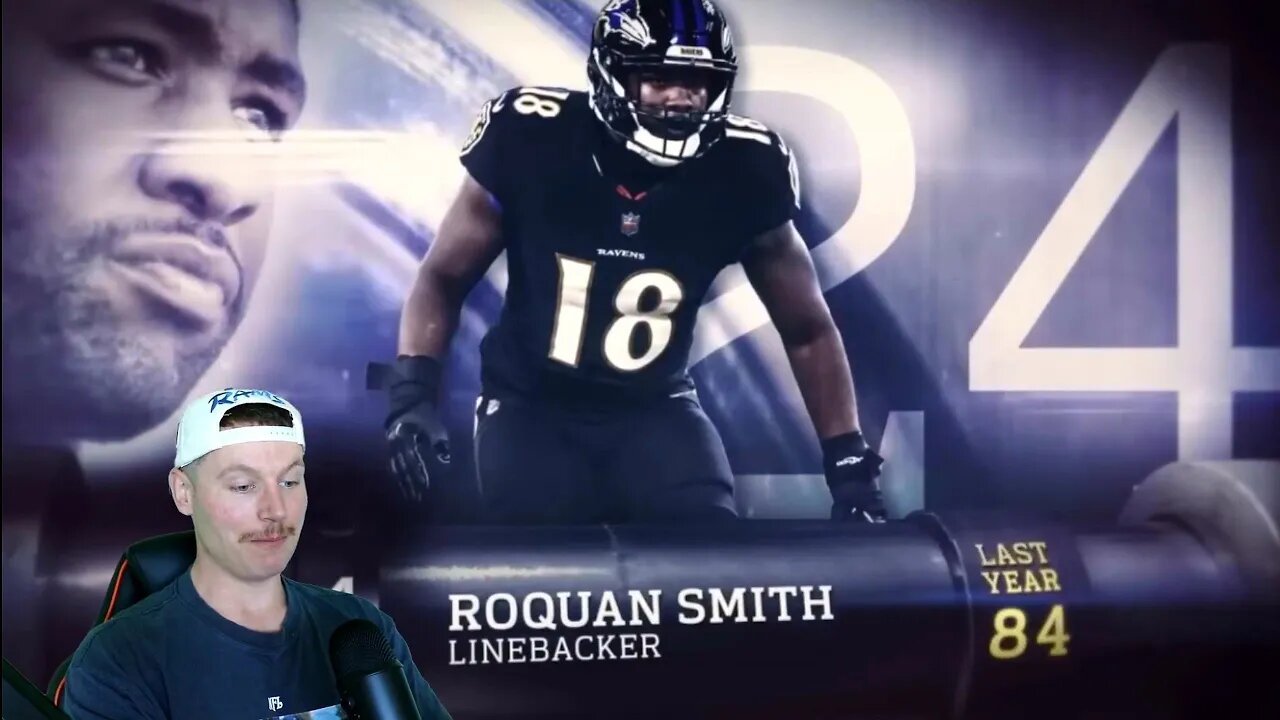 Rugby Player Reacts to ROQUAN SMITH (LB, Bears) #24 The Top 100 NFL Players of 2023