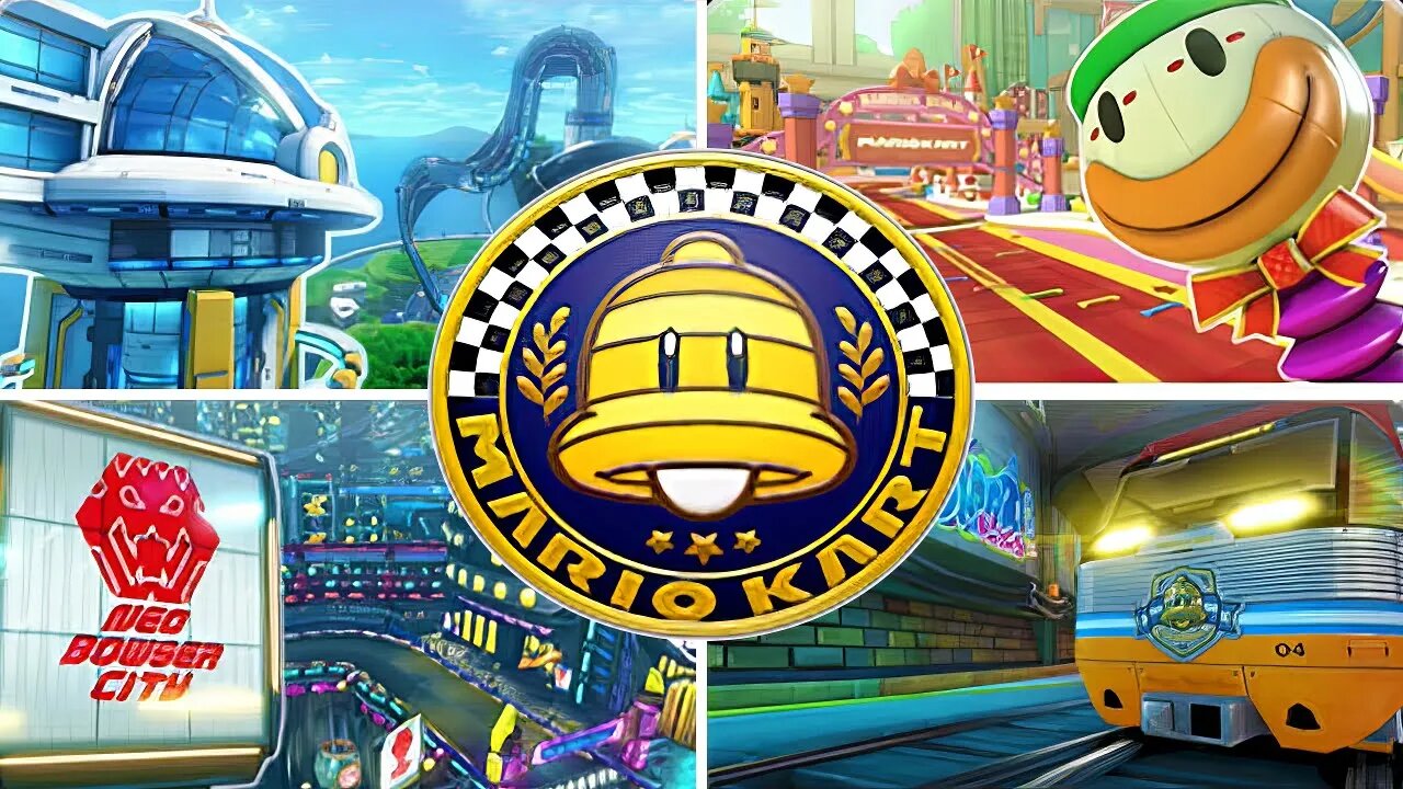 Mario Kart 8 Deluxe - Bell Cup Grand Prix | All Courses (1st Place)