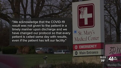 Blue Springs hospital failed to inform patient about positive COVID-19 test